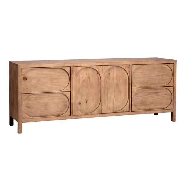 Abaco Reclaimed PIne Wood Sideboard Hollywood