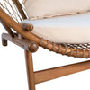 Bison Occasional Chair in Accacia Wood & Jute Rope