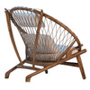 Bison Occasional Chair in Accacia Wood & Jute Rope