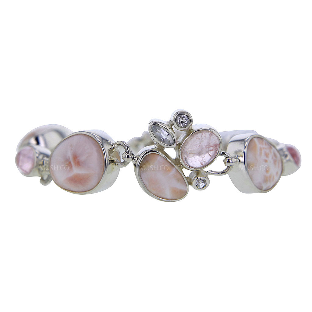 morganite-white-topaz-pink-natrolite-sterling-silver-link-bracelet
