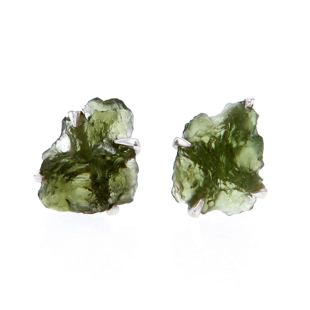 raw-moldavite-stud-earrings-in-sterling-silver