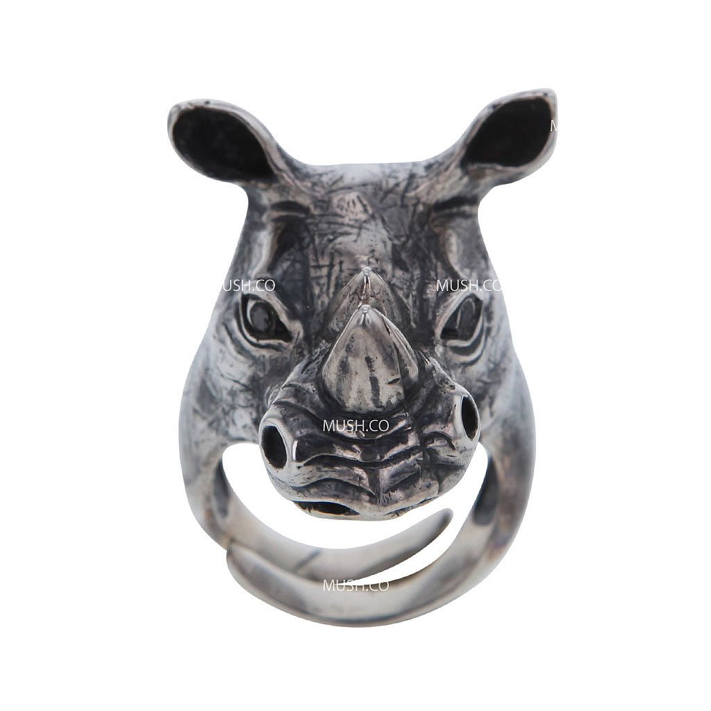 happy-rhino-sterling-silver-ring-with-black-onyx-eyes