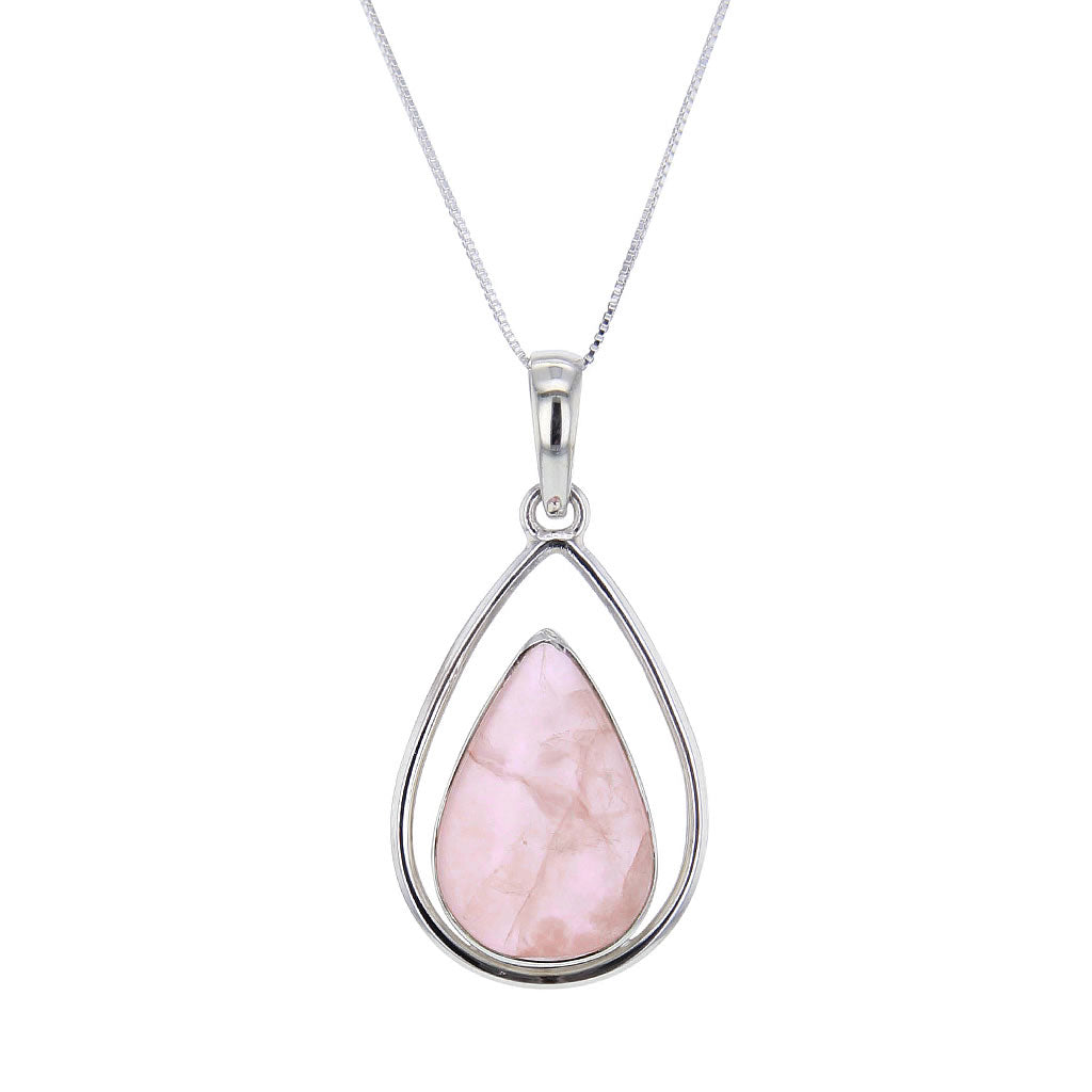 rose quartz pendant necklace in sterling silver rose-quartz-pendant-necklace-in-sterling-silver