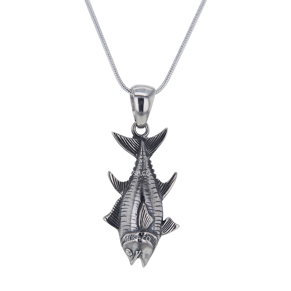 shark pendant necklace in sterling silver shark-pendant-necklace-in-sterling-silver