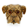 Vintage 1800s Brass Tobacconist Cigar Ligher Bulldog Head from England