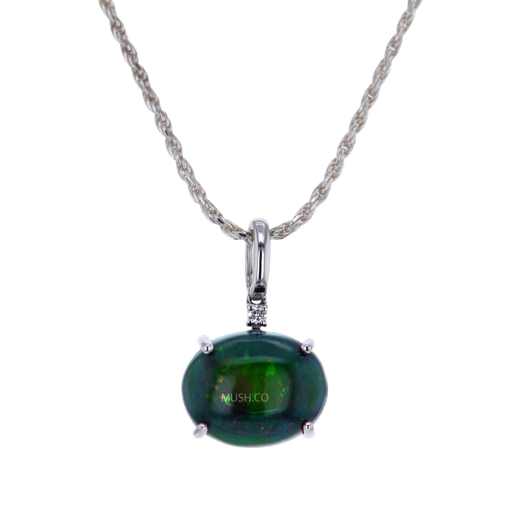 10ct-australian-black-opal-cabuchon-pendant-in-14kt-white-gold