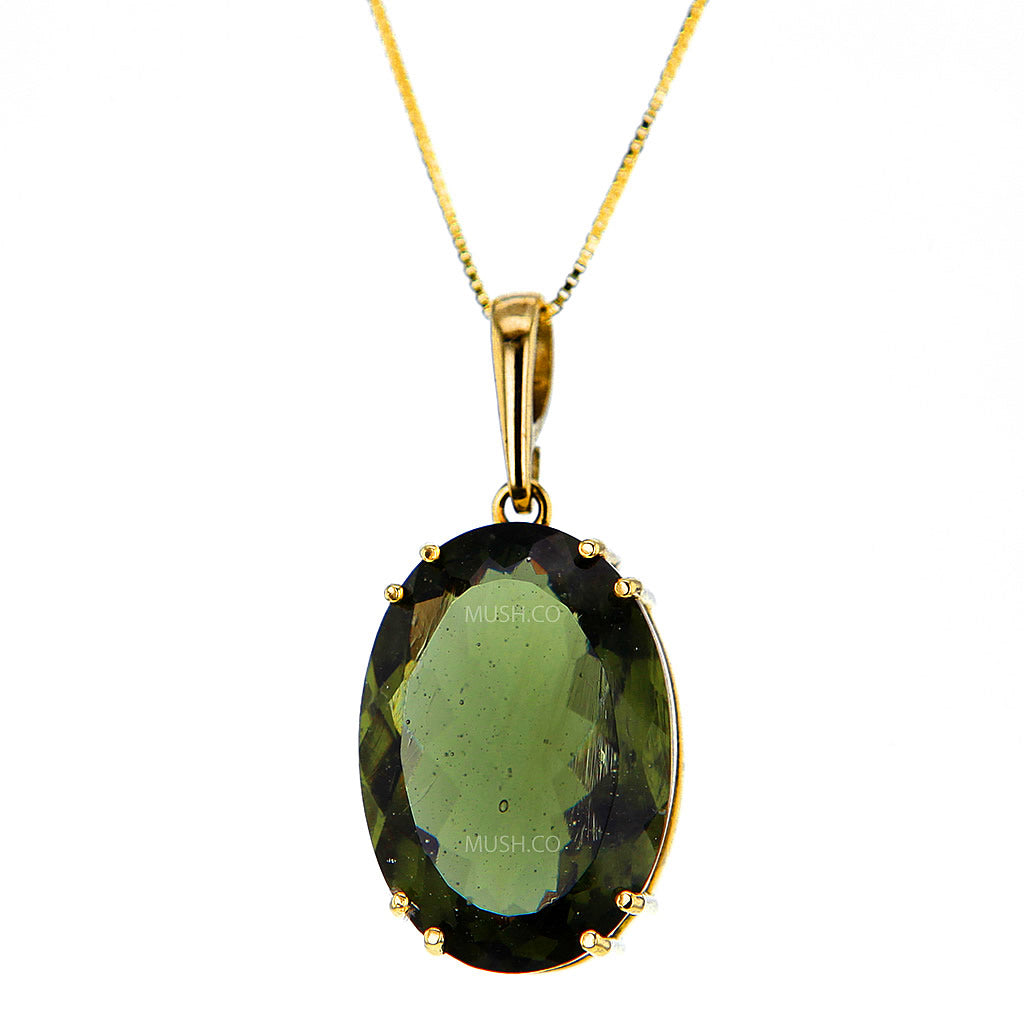 astra-large-oval-faceted-moldavite-pendant-necklace-in-14k-solid-gold-setting