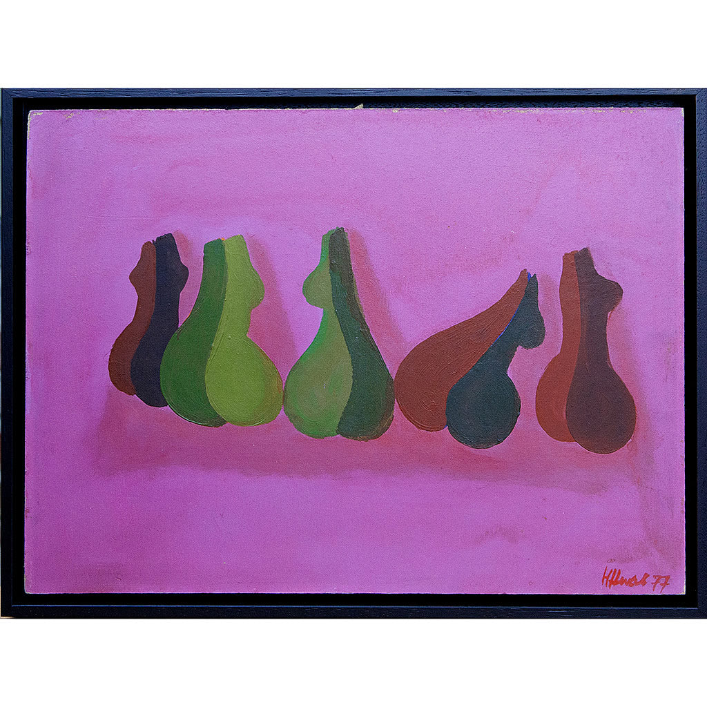bathers-1977-vintage-abstract-painting-by-nikolay-nikov