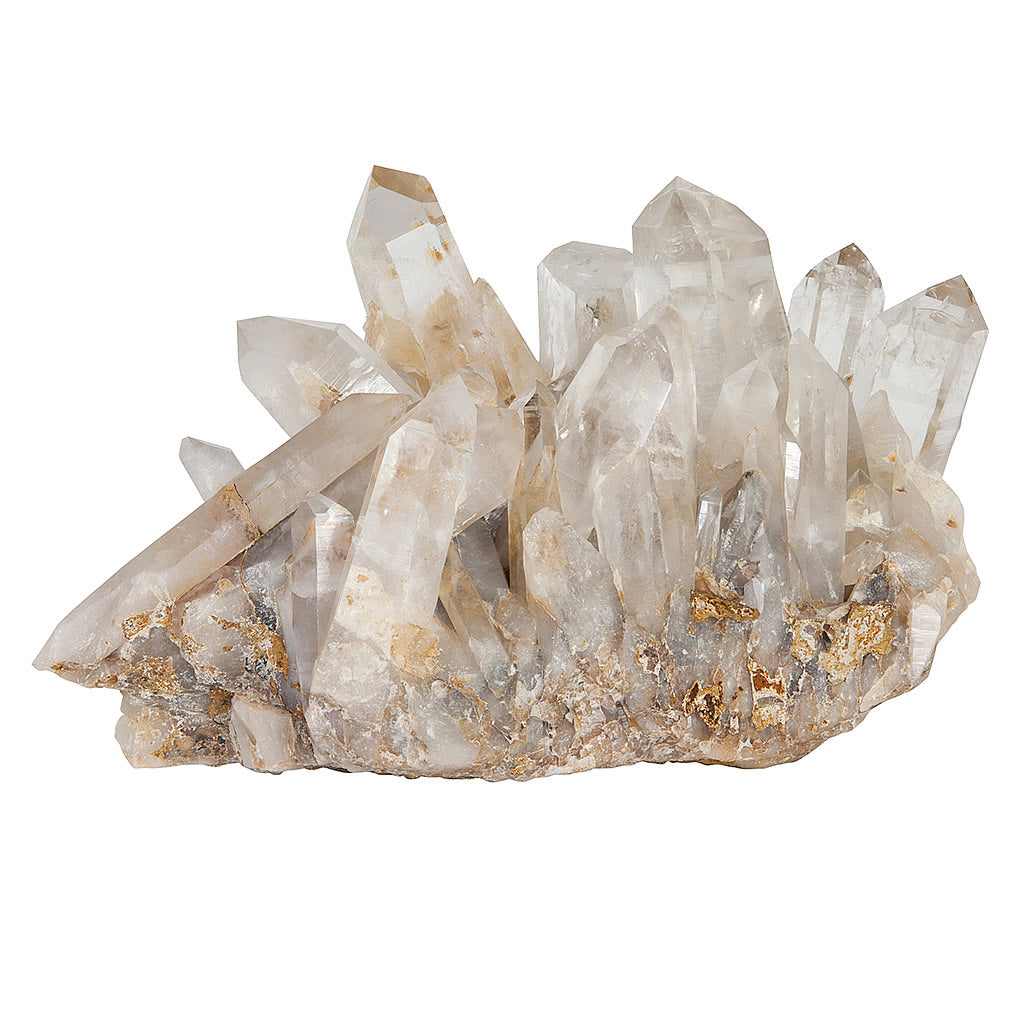 Amnazing Lemurian Quartz Crystal Cluster From Columbia Hollywood