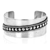 Navajo Sterling Silver Cuff Bracelet by Ron Yazzie