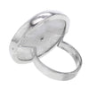 Polar Quartz Stalactite Sterling Silver Ring Size 8