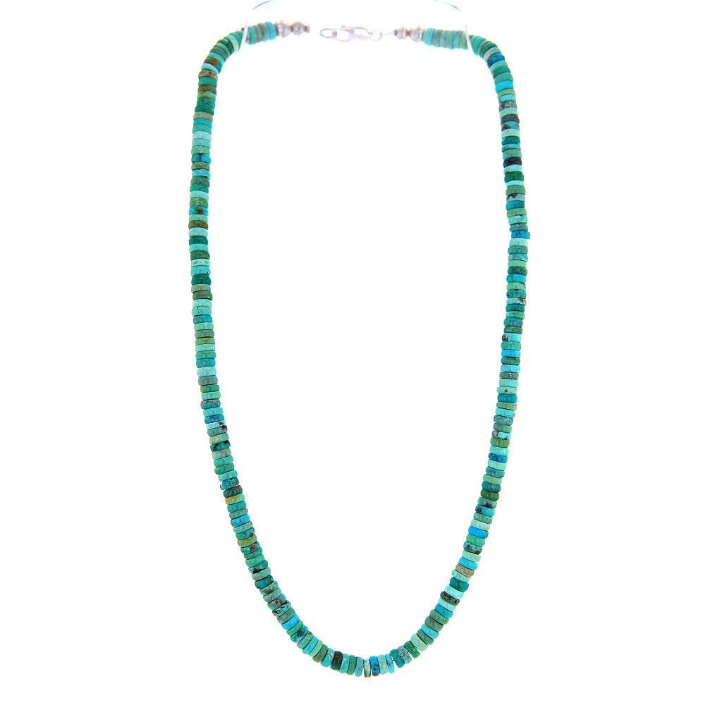 Beautiful Kingman Turquoise Waterfall Necklace v1 Hollywood