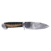 Custom Built 416 Layer Hi Carbon Damascus Blade Knife with Pine Cone Handle