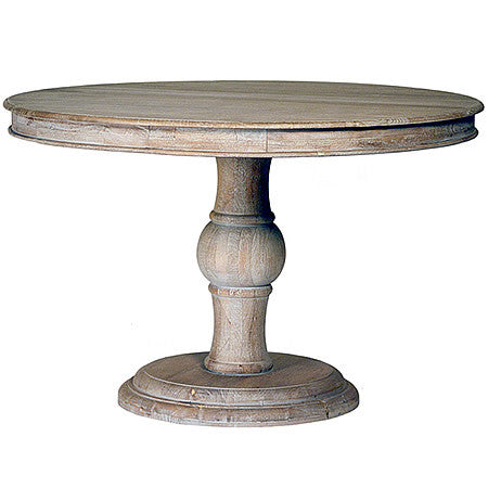 47 inch sawn top rustic dining table from blond indian hardwood in sealed gray top finish 47-inch-sawn-top-rustic-dining-table-from-blond-indian-hardwood-in-sealed-gray-top-finish