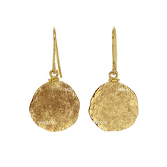 Elara 22K Solid Gold Earrings