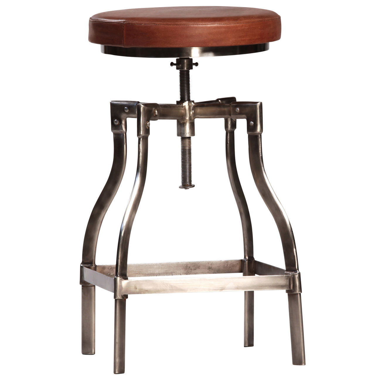 industrial-stool-adjustable-top-in-patinasted-steel