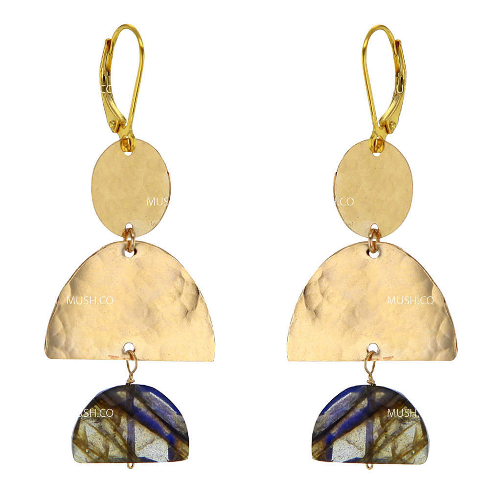 donna-finished-brass-stack-earrings
