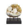 Citrine Cluster Sphere with Calcite Inclusions