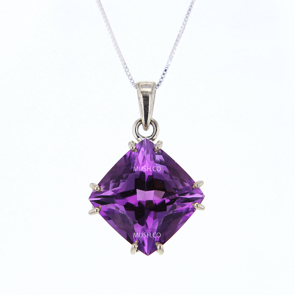 princess-cut-amethyst-pendant-necklace-aaa