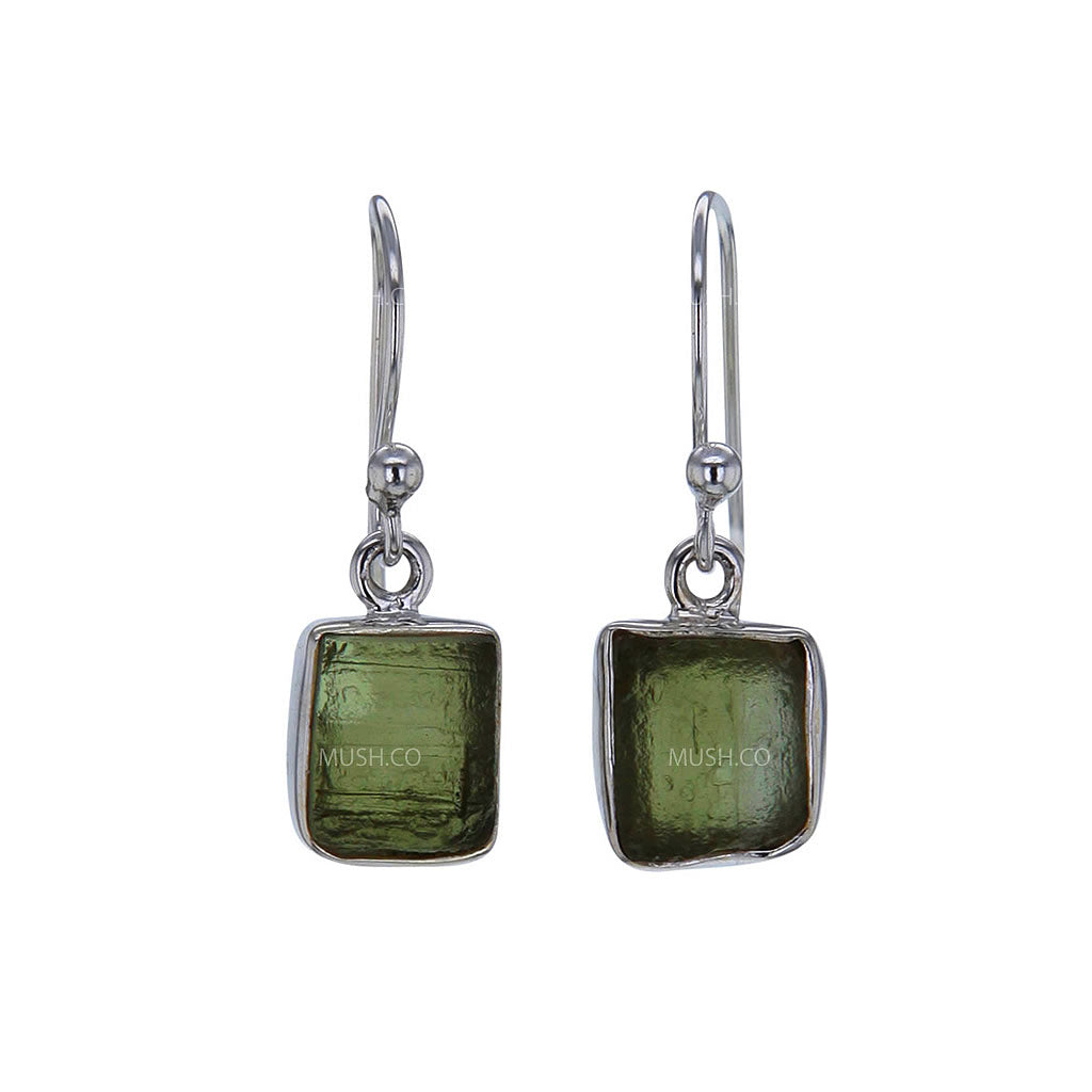 raw-moldavite-slab-sterling-silver-earrings