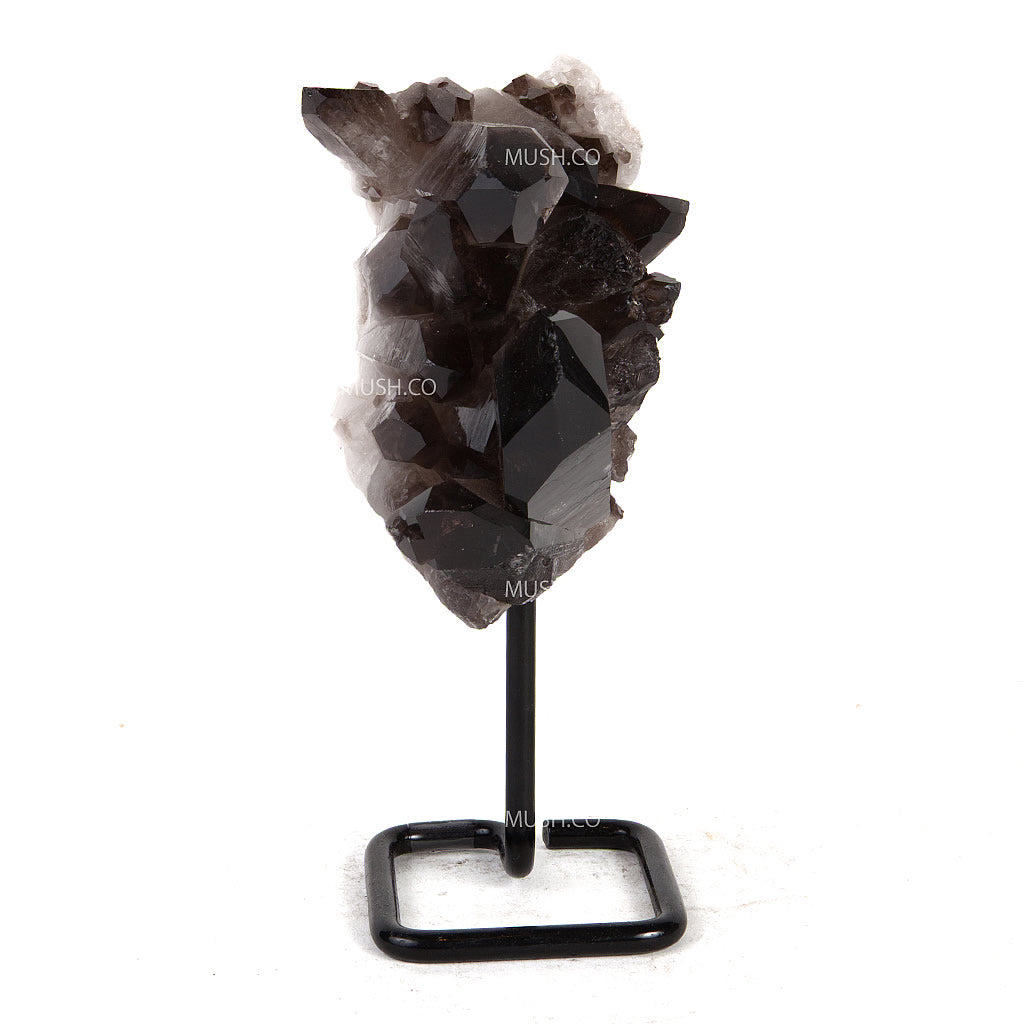 Smoky Quartz Points on Stand - v3 Hollywood