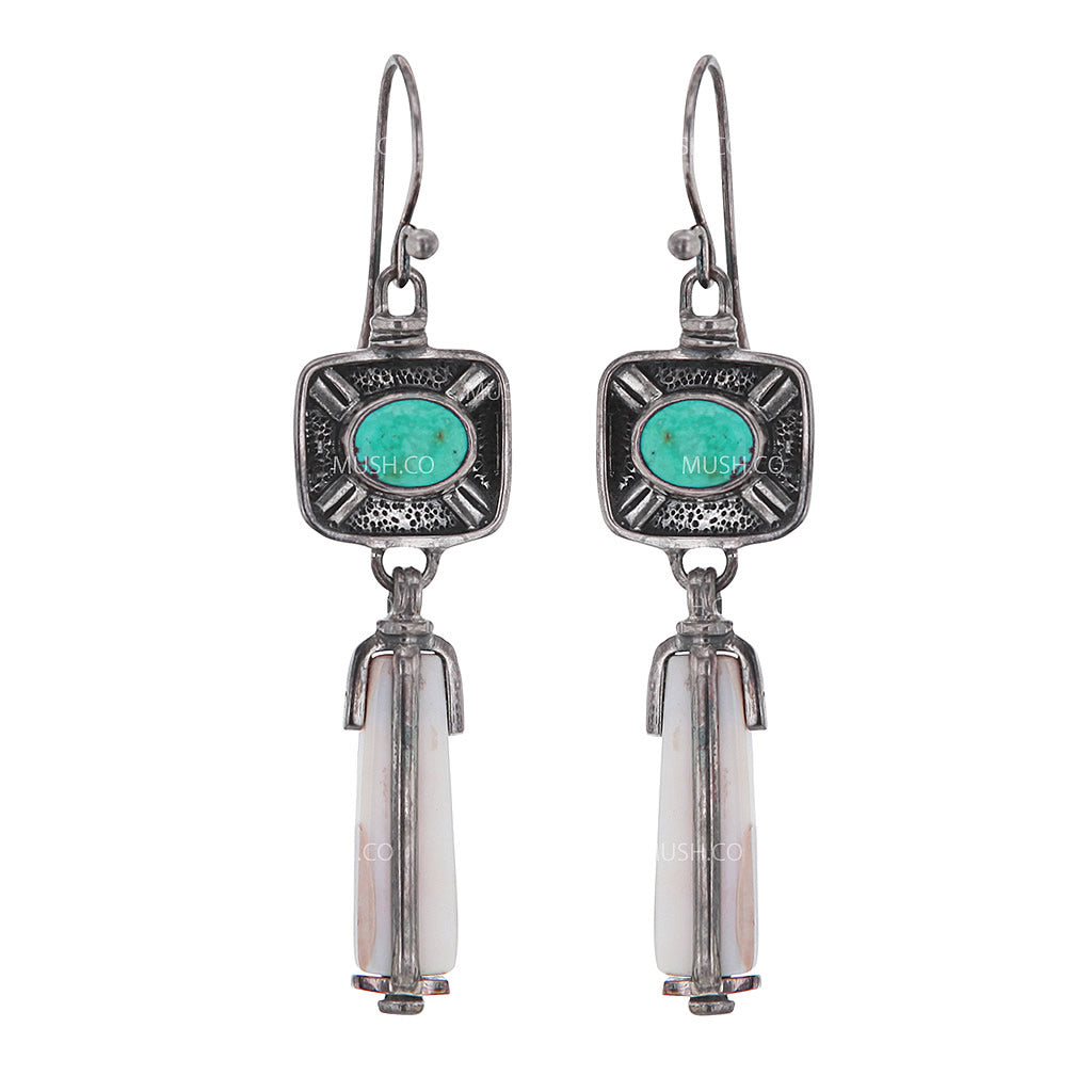 ancient-fossil-artifact-and-turquoise-earrings-v2-1