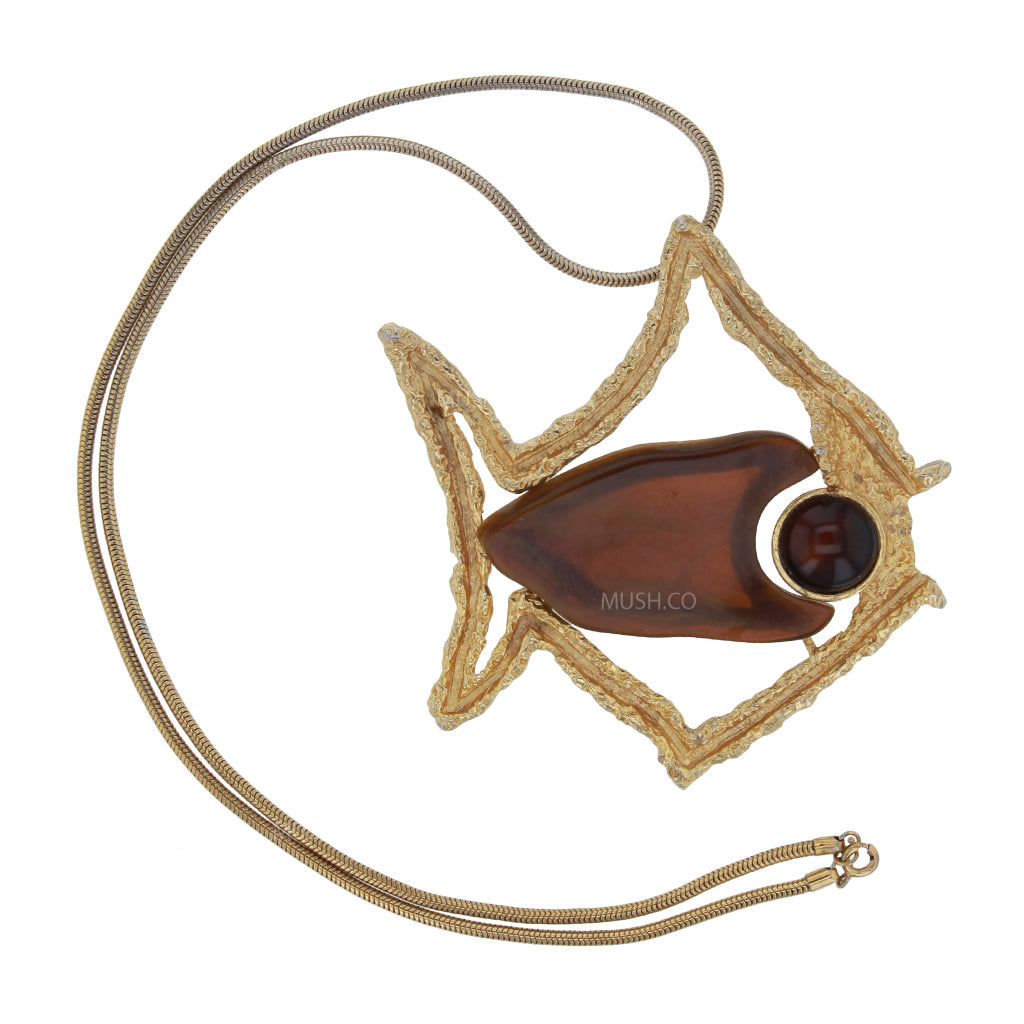 vintage fish necklace vintage-fish-necklace