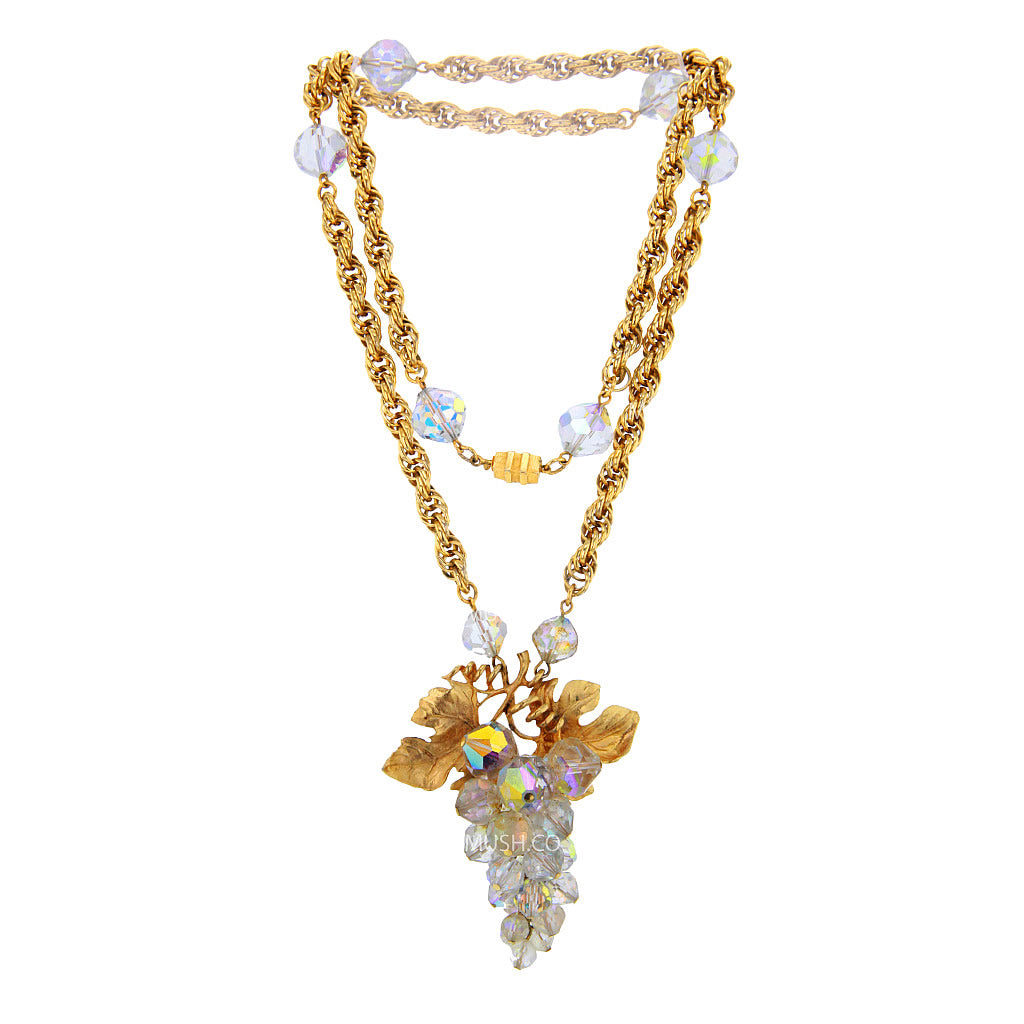 vintage-trifari-grape-cluster-necklace